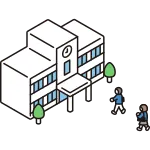 School SVG Icon